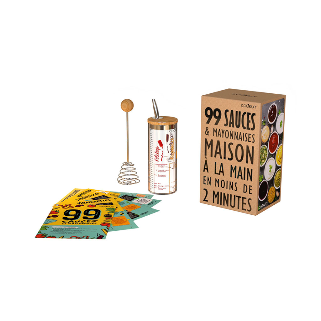 Coffret 99 sauces et mayonnaise maison